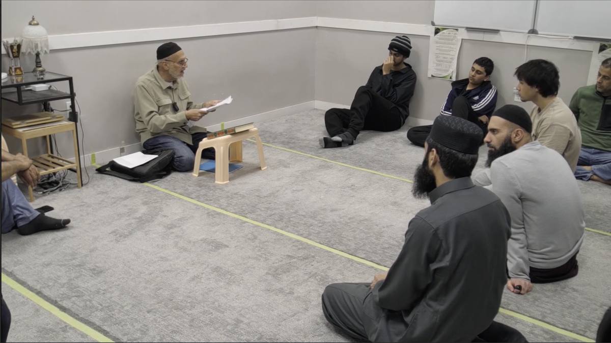 A teaching circle at NYMA